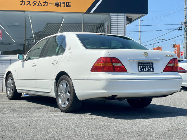 中古車 トヨタ セルシオ 4.3 A仕様 eRバージョン エクリュレザー純正OPメッキ/サンルーフ の中古車詳細 (41,500km,  パールホワイト, 滋賀県, 149.8万円) | 中古車情報・中古車検索なら【車選びドットコム（車選び.com）】