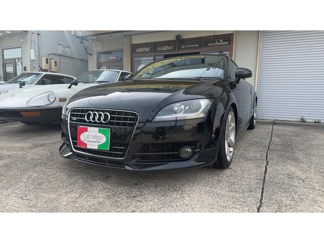 TTクーペ 3.2 クワトロ 4WD ローダウン 純正ナビ 赤革シート