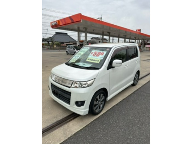 中古車 スズキ ワゴンRスティングレー T ◇ターボ付き車◇AAC◇ナビ 