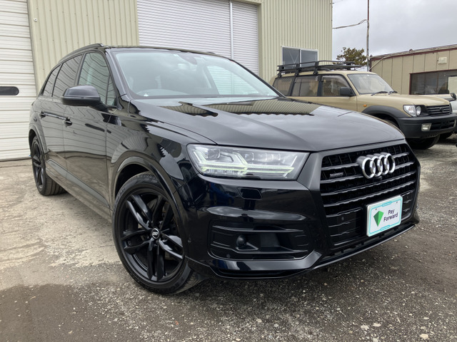 中古車 アウディ Q7 3.0 TFSI クワトロ 4WD 21アルミ サンルーフ バング&オルフセン の中古車詳細 (85,000km, ブラック,  北海道, 375万円) | 中古車情報・中古車検索なら【車選びドットコム（車選び.com）】