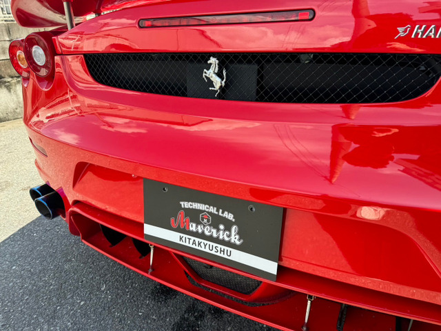 フェラーリ F430スパイダー F1 ハーマンエアロ正規D車パワクラマフラー