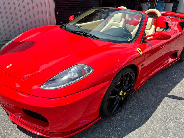 フェラーリ F430スパイダー F1 ハーマンエアロ正規D車パワクラマフラー
