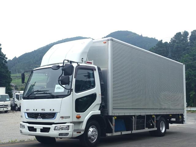 ファイター  236番 標準6600ボデー 垂直パワーゲート550kg 3 人乗り 鉄床