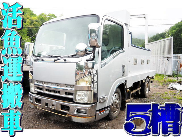 中古車 いすゞ エルフ 5槽式 活魚運搬車 3t積載 の中古車詳細 (275,332km, シルバー, 栃木県, 88万円) | 中古車情報・中古車検索 なら【車選びドットコム（車選び.com）】