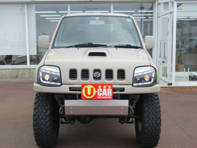 中古車 スズキ ジムニー ランドベンチャー 4WD ターボ 5速MT リフトアップ M/Tタイヤ の中古車詳細 (144,900km, ベージュ, 新潟 県, 58.8万円) | 中古車情報・中古車検索なら【車選びドットコム（車選び.com）】