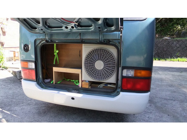 中古車 トヨタ コースター キャンピング FFヒーター エアコン の