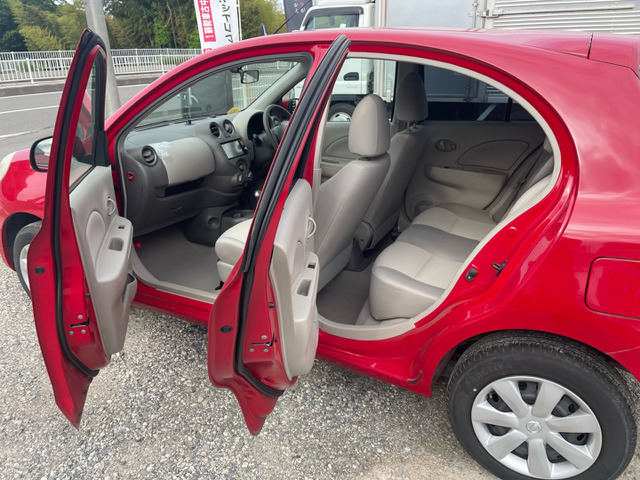 中古車 日産 マーチ 1.2 12X 車検付き名義変更後直ぐに乗れます