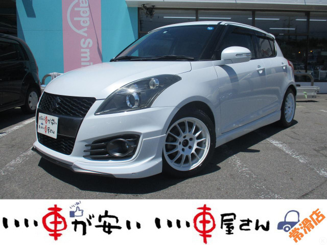 中古車 スズキ スイフト 1.6 スポーツ 禁煙☆MT車☆プッシュ式☆ETC☆エアロ の中古車詳細 (114,327km, パールホワイト, 愛知県,  51万円) | 中古車情報・中古車検索なら【車選びドットコム（車選び.com）】