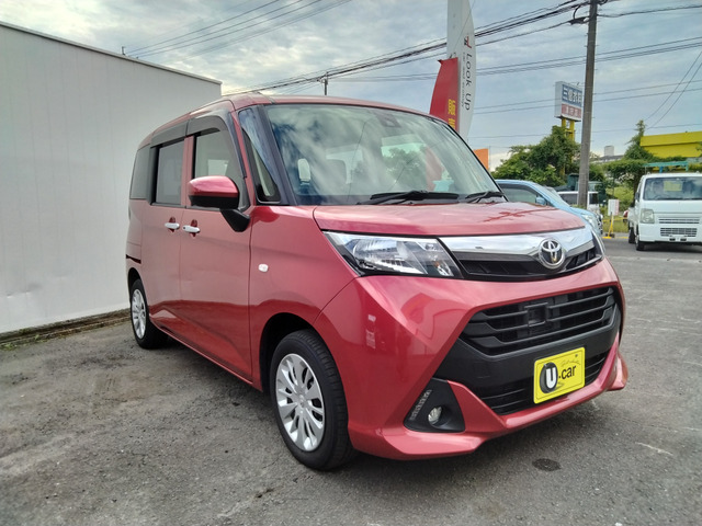 中古車 トヨタ タンク 1.0 X S 衝突被害軽減ブレーキ タイヤ4本新品付 の中古車詳細 (120,090km, レッド, 大分県,  54.8万円) | 中古車情報・中古車検索なら【車選びドットコム（車選び.com）】