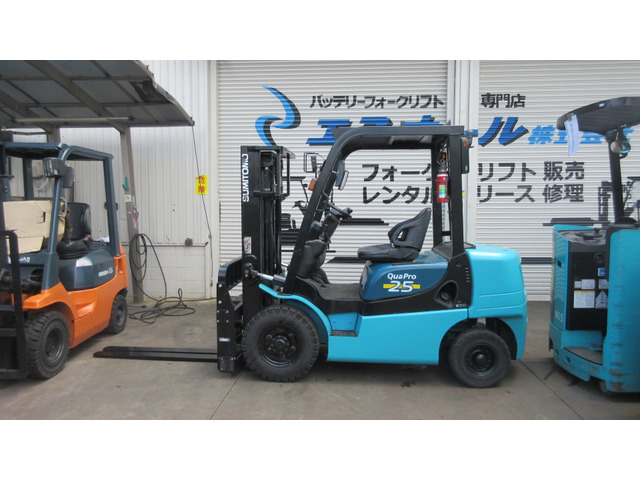 中古車 その他 住友ナコ エンジン式フォークリフト 3.05M 2.5t ポジショナー の中古車詳細 (走行距離不明, ブルー, 大阪府,  148万円) | 中古車情報・中古車検索なら【車選びドットコム（車選び.com）】