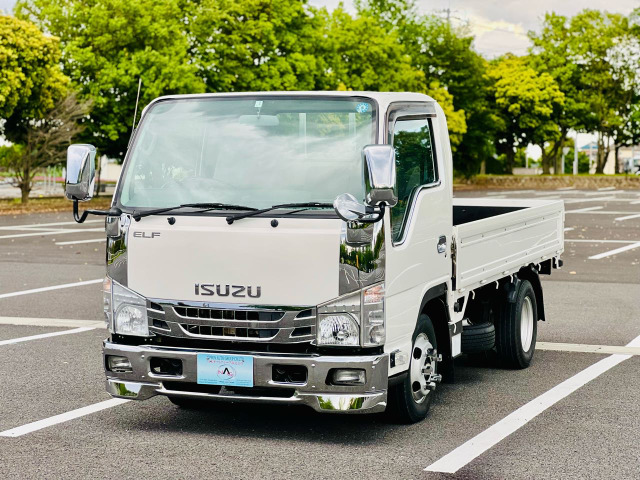 中古車 いすゞ エルフ 3.0 フラットロー ディーゼル 2T トラック の中古車詳細 (109,000km, ホワイト, 埼玉県, 157万円) |  中古車情報・中古車検索なら【車選びドットコム（車選び.com）】