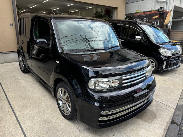 中古車 日産 キューブ 1.5 ライダー 純正HID 純正ナビ ETC の中古車詳細 (66,000km, ブラック, 神奈川県, 40万円) |  中古車情報・中古車検索なら【車選びドットコム（車選び.com）】