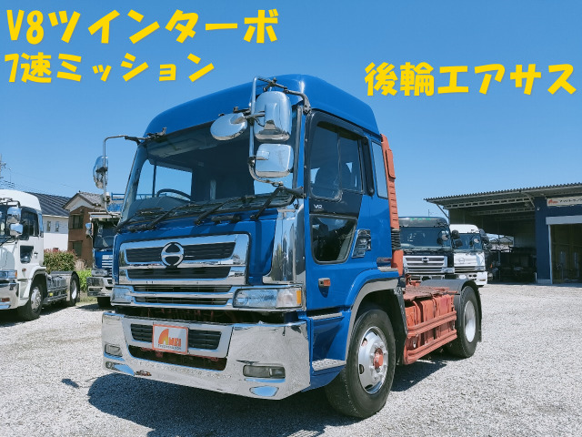 中古車 日野 スーパードルフィン トレーラーヘッド の中古車詳細 (974,673km, ブルー, 埼玉県, 261.8万円) |  中古車情報・中古車検索なら【車選びドットコム（車選び.com）】