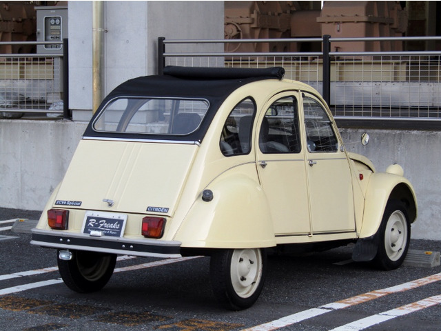 ブリキ製！シトロエン 2CV ワゴン ホワイト&グリーン スペシャルカー！ ブリキ製！シトロエン 2CV ワゴン ホワイト&グリーン スペシャル