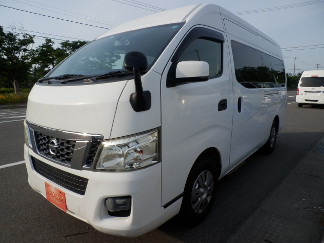 中古車 日産 NV350キャラバン 2.5 DX スーパーロング ハイルーフ ディーゼル 4WD 8ナンバー車いす2基車椅子リ10人乗り の中古車詳細  (81,472km, 白, 新潟県, 160万円) | 中古車情報・中古車検索なら【車選びドットコム（車選び.com）】