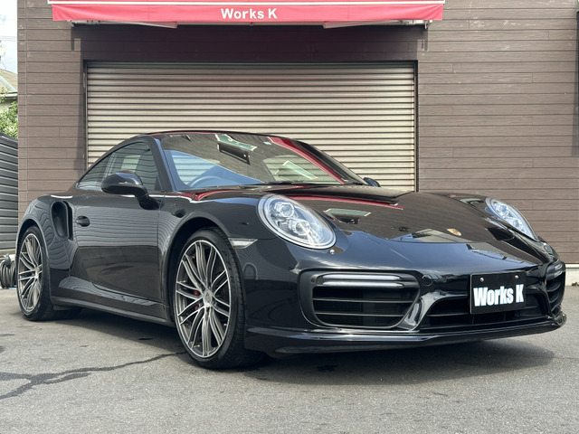 911 ターボ PDK 4WD 1オーナー 純正ナビ 黒革 ETC