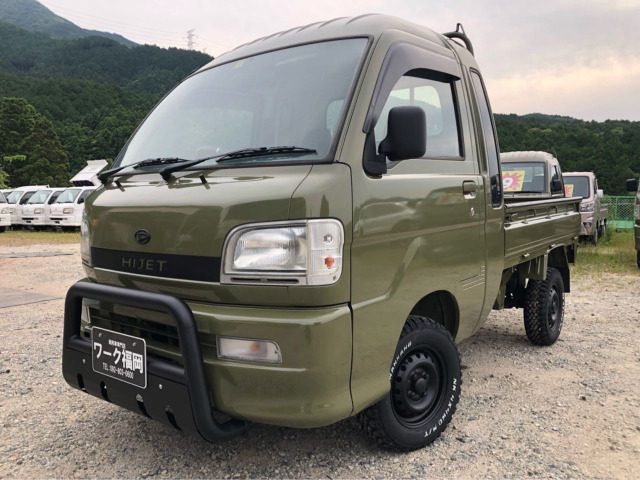 中古車 ダイハツ ハイゼットトラック ジャンボ 4WD ☆軽トラック九州最安値の店☆ の中古車詳細 (112,300km, グリーン, 福岡県,  59万円) | 中古車情報・中古車検索なら【車選びドットコム（車選び.com）】