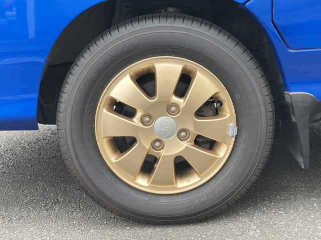 スバル サンバーディアスワゴン スーパーチャージャー WRブルー全塗装
