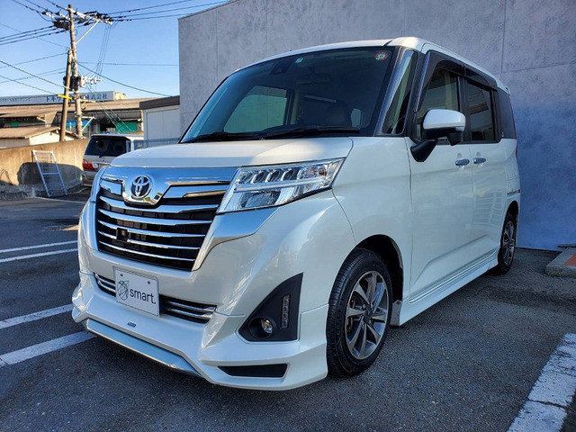 中古車 トヨタ ルーミー 1.0 カスタム G S モデリスタエアロ/AW/両電スラ/ナビ の中古車詳細 (29,800km, ホワイトパール,  福岡県, 147.3万円) | 中古車情報・中古車検索なら【車選びドットコム（車選び.com）】