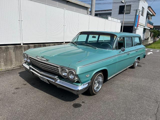 中古車 シボレー インパラ 1962 インパラワゴン の中古車詳細 (走行距離不明, グリーン, 愛媛県, 価格応談) |  中古車情報・中古車検索なら【車選びドットコム（車選び.com）】