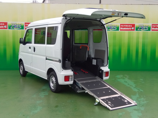 エブリイ  車いす移動車 助手席リアシート付
