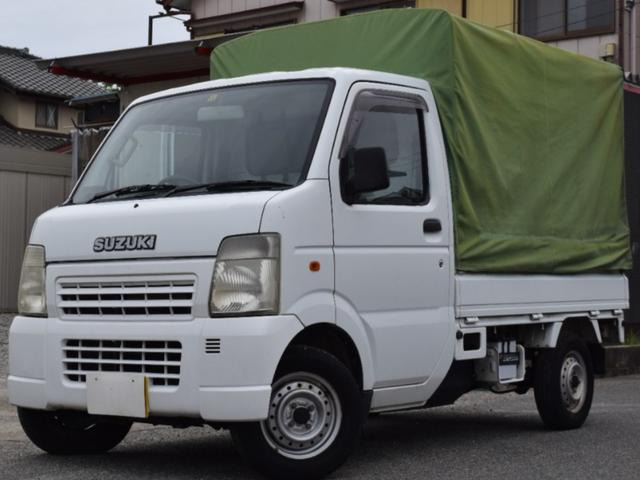 キャリイ KU エアコン・パワステ 地区限定車 幌車◆PS◆エアコン