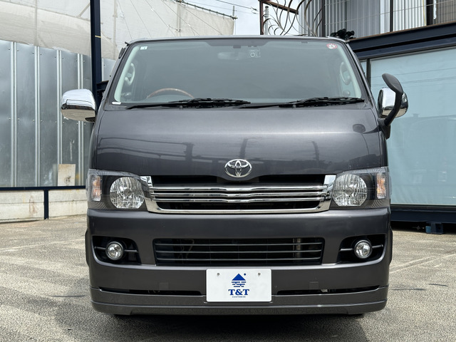 中古車 トヨタ ハイエースバン 2.0 スーパーGL ロング ヤンチャレーシーハイエース! の中古車詳細 (79,664km, グレー, 神奈川県,  170.1万円) | 中古車情報・中古車検索なら【車選びドットコム（車選び.com）】