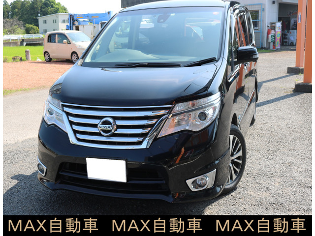 中古車 日産 セレナ 2.0 ハイウェイスター Vセレクション+Safety II S-HYBRID の中古車詳細 (120,470km, ブラック,  栃木県, 55万円) | 中古車情報・中古車検索なら【車選びドットコム（車選び.com）】