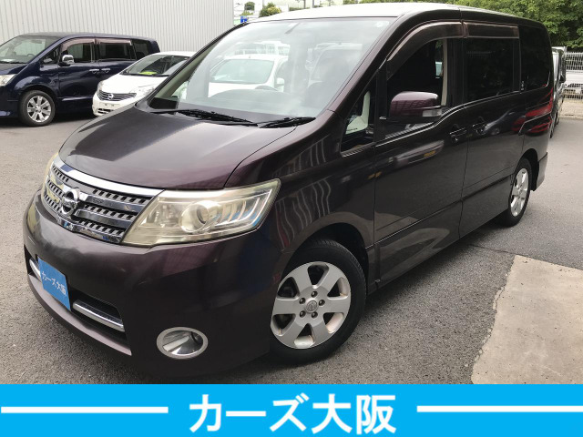 中古車 日産 セレナ 2.0 ハイウェイスター Vセレクション G ETC ナビ 後カメラ パワスラ の中古車詳細 (72,175km, パープル,  大阪府, 21.8万円) | 中古車情報・中古車検索なら【車選びドットコム（車選び.com）】