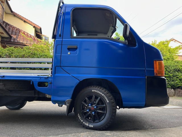 綺麗なサンバートラック売ります スバル サンバートラック エアコン/アルミホイール/Tベル済 の中古車