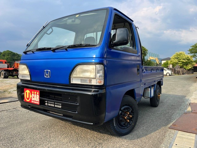 中古車 ホンダ アクティトラック 4WD / エアコン /アルミホイール の中古車詳細 (107,320km, ブルー, 福岡県, 49.8万円) |  中古車情報・中古車検索なら【車選びドットコム（車選び.com）】