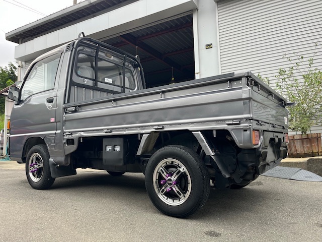 中古車 スバル サンバートラック エアコン / アルミホイール の中古車詳細 (25,800km, グレー, 福岡県, 49.8万円) |  中古車情報・中古車検索なら【車選びドットコム（車選び.com）】