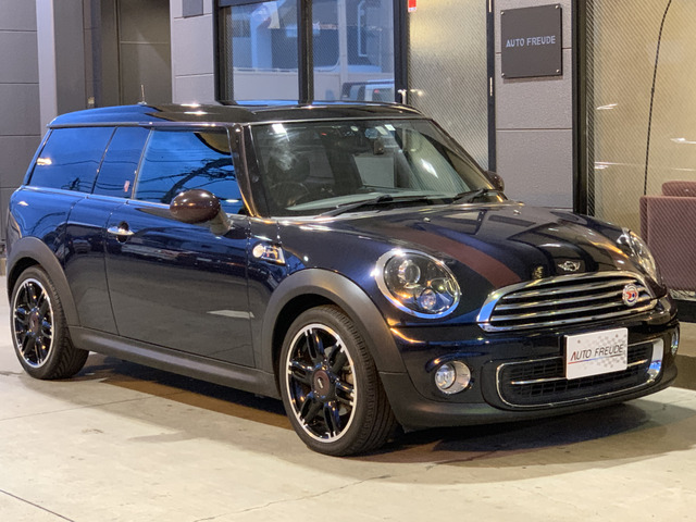 中古車 BMW MINI ミニクラブマン クーパー ハンプトン 後期 限定車 ガラスサンルーフ の中古車詳細 (49,371km, リーフブルーM,  東京都, 128万円) | 中古車情報・中古車検索なら【車選びドットコム（車選び.com）】