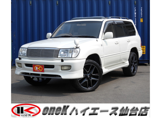 ランドクルーザー100 4.2 VXリミテッド ディーゼル 4WD 寒冷地仕様 SR AHC 純正エアロ