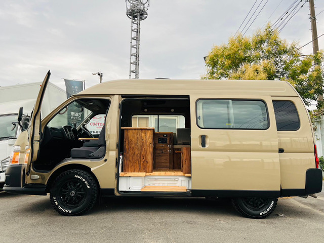 中古車 日産 キャラバン 寝泊まりもできるボディタイプのキャンピン の中古車詳細 (9,977km, ブラウン, 神奈川県, 365万円) | 中古車 情報・中古車検索なら【車選びドットコム（車選び.com）】