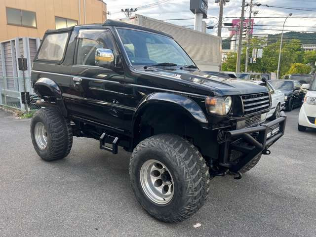 三菱 パジェロ 3.0 Jトップ JS 4WD 12インチアップハイリフト の中古車