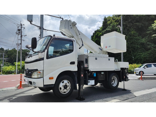 デュトロ  アイチ製高所作業車11m/200Kgバケ