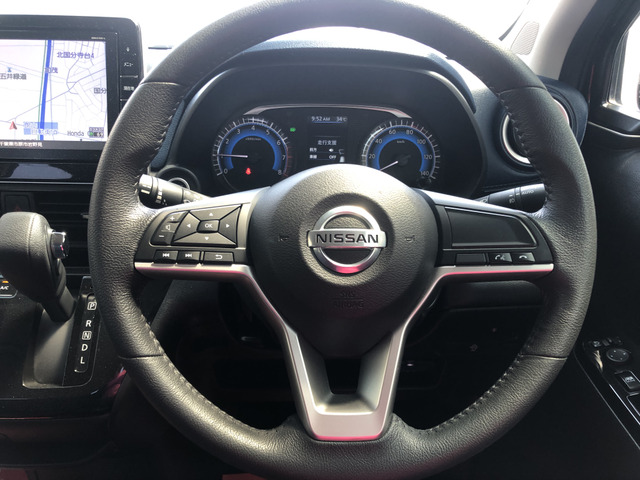 日産 デイズ ハイウェイスター Gターボ 純正9インチナビ アラウンド