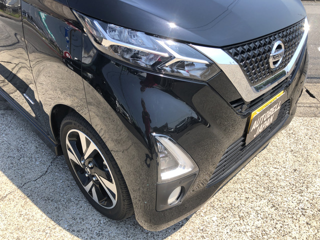 日産 デイズ ハイウェイスター Gターボ 純正9インチナビ アラウンド