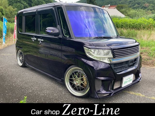 中古車 ダイハツ タントカスタム RS SA 8型ナビ 両側電動 車高調 社外ブレーキ の中古車詳細 (135,000km, 紫, 山口県,  50万円) | 中古車情報・中古車検索なら【車選びドットコム（車選び.com）】