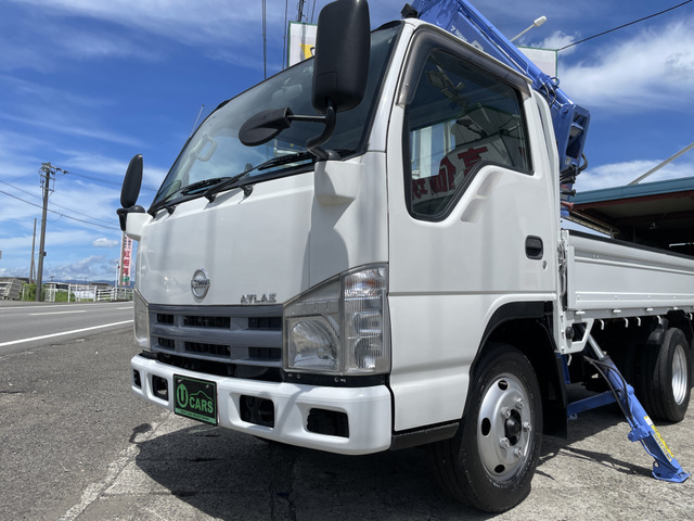 中古車 日産 アトラス 3t平ボディ 簡易クレーン アウトリガー の中古車詳細 (45,000km, ホワイト, 徳島県, 258万円) |  中古車情報・中古車検索なら【車選びドットコム（車選び.com）】