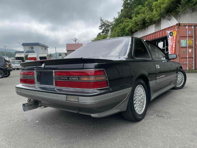 トヨタ ソアラ 2.0 GT ツインターボL エアロ 柿本改マフラー 純正AW の