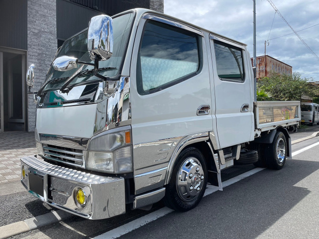 中古車 三菱ふそう キャンター 生エンジン デコトラベース カスタム済 の中古車詳細 (159,400km, ホワイト, 静岡県, 158万円) |  中古車情報・中古車検索なら【車選びドットコム（車選び.com）】