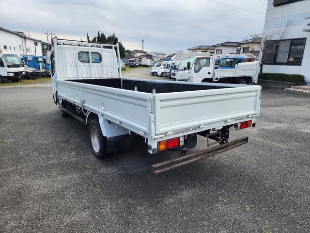 日産 アトラス 床鉄板張 2t 全低床 標準ロングボデー の中古車詳細 