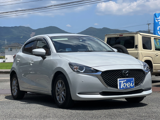 MAZDA2 1.5 15S プロアクティブ スマートエディションII 前後ドラレコ ETC 純正ナビ LED