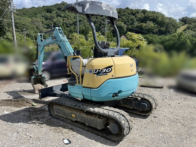 中古車 その他 クボタ ミニバックホー U-30 1308時間 ミニ油圧ショベル の中古車詳細 (走行距離不明, 軽油 ゴムキャタ, 愛知県,  110万円) | 中古車情報・中古車検索なら【車選びドットコム（車選び.com）】