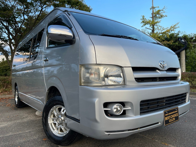 中古車 トヨタ ハイエースバン 2.5 DX スーパーロング ハイルーフ ディーゼル 4WD ハイルーフ 寒冷地仕様 フォグ の中古車詳細  (220,511km, シルバー, 新潟県, 155万円) | 中古車情報・中古車検索なら【車選びドットコム（車選び.com）】