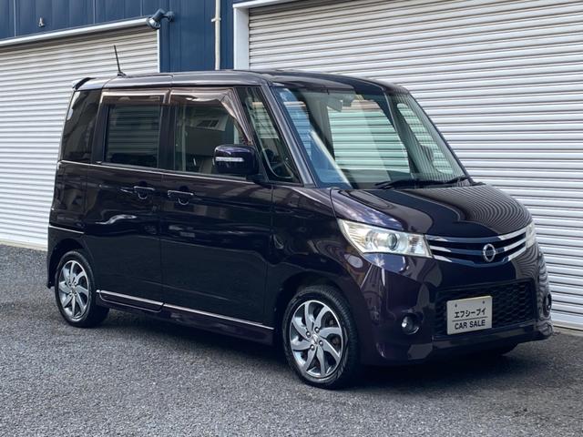 ルークス  ハイウェイスター オプションナビ・スマートキー・HID