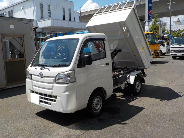 ハイゼットトラック  極東製土砂禁ダンプ4WD AT車