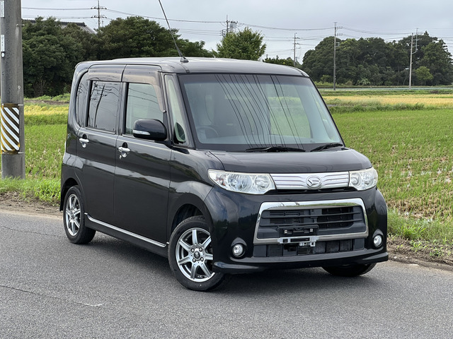 ダイハツ タントカスタム X の中古車詳細 (126,000km, ブラック, 千葉